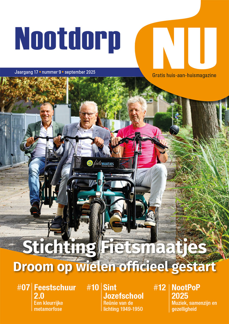 Cover Nootdorp NU editie september 2025