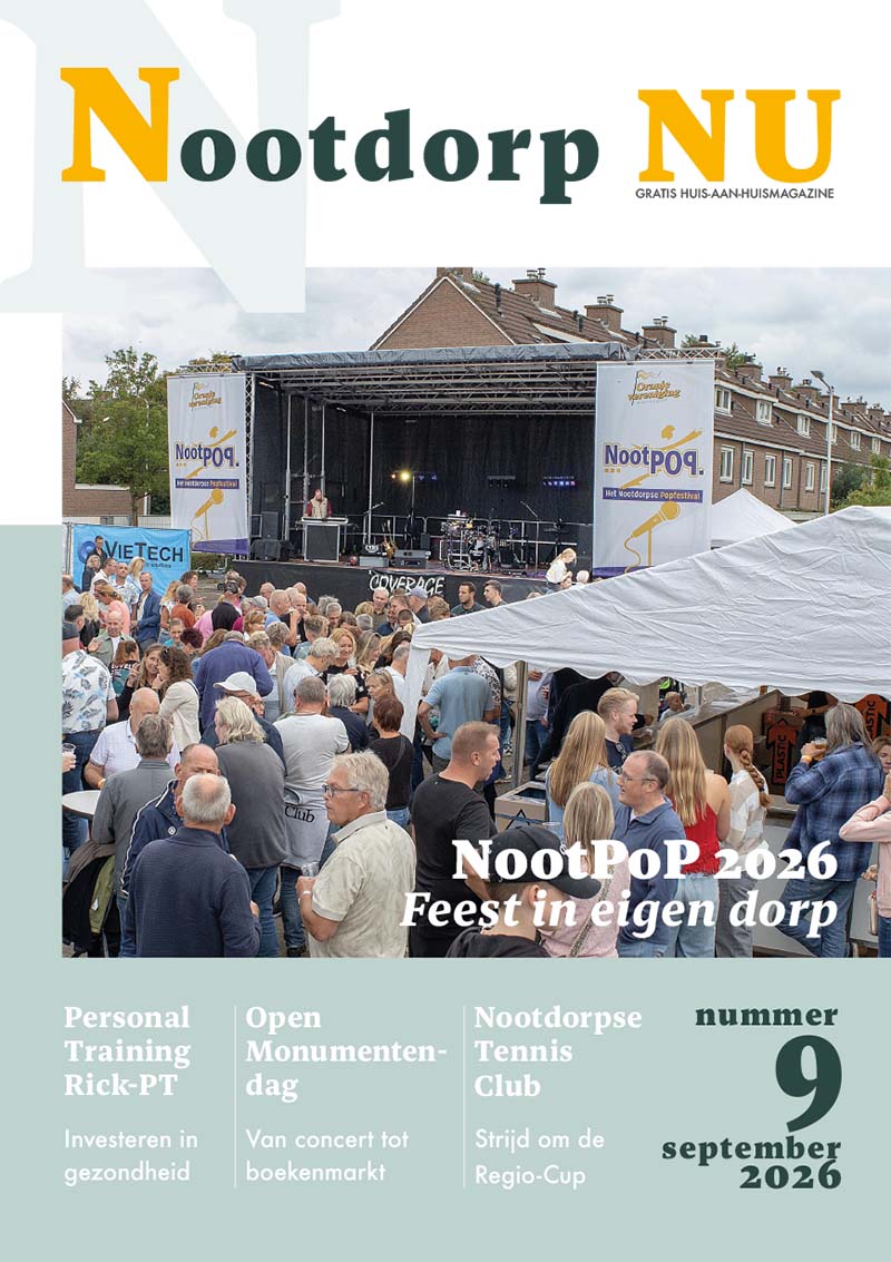 Cover Nootdorp NU editie september 2026
